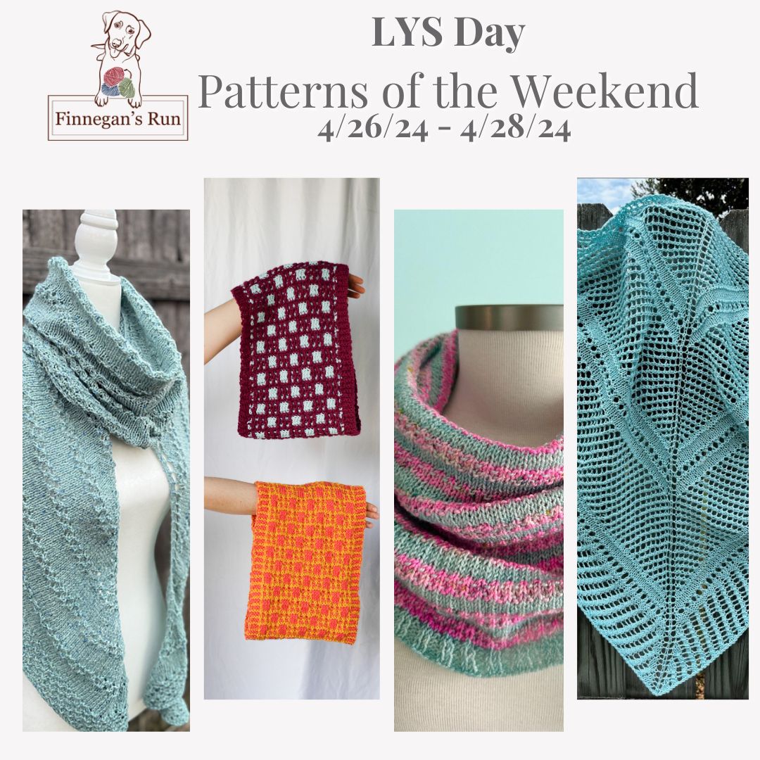 Man Ran Way Pattern Patterns & MORE for this Weekend - Local Yarn Store Day — Rowan at ...