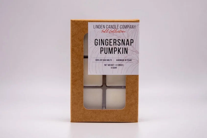 Soy Wax Melts Gingersnap & Pumpkin