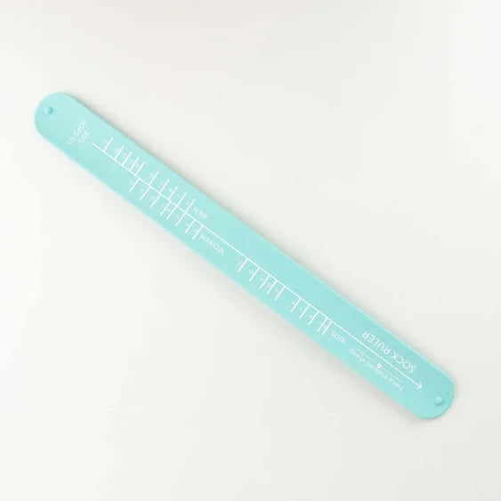 Sock Ruler - Sock Sizing Bracelet Ruler