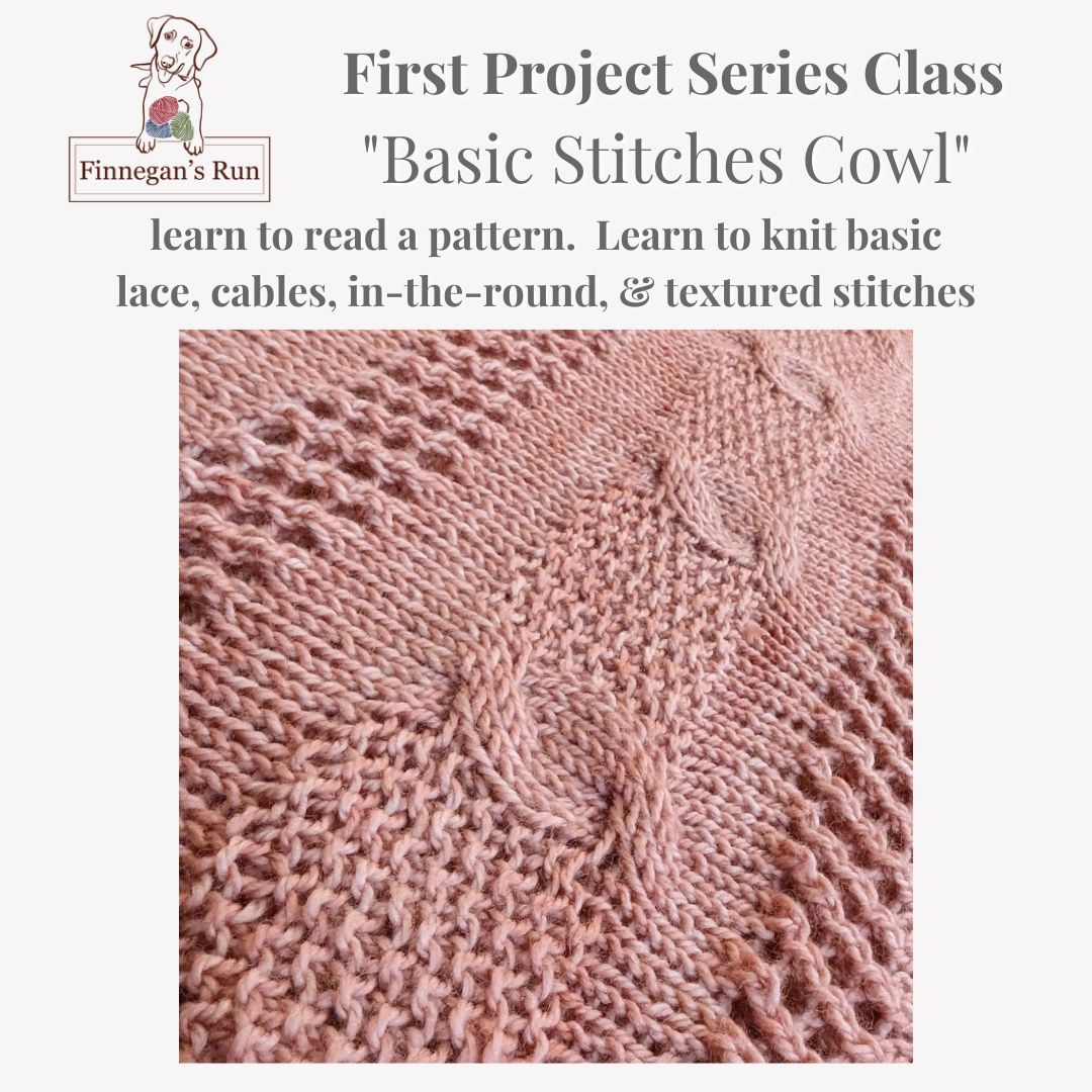 Basic Stitch Cowl Class 01/11/24