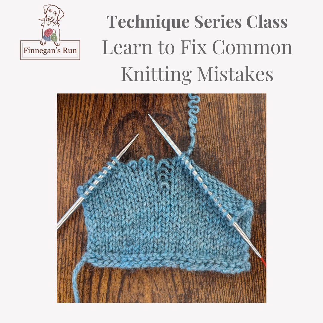 Fixing Knitting Mistakes Class 04/29/24
