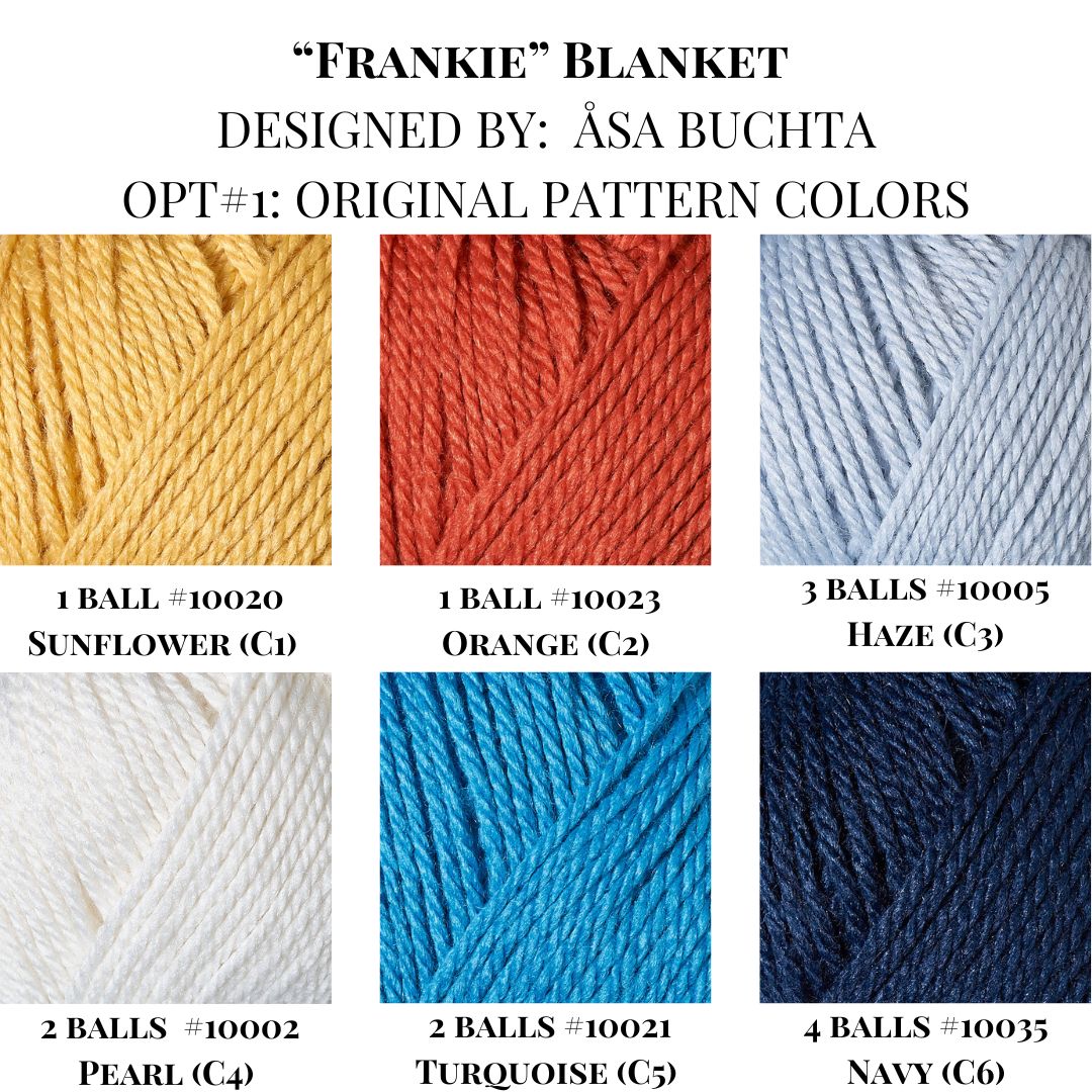"Frankie" Blanket Yarn Kit