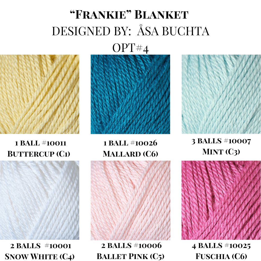 "Frankie" Blanket Yarn Kit