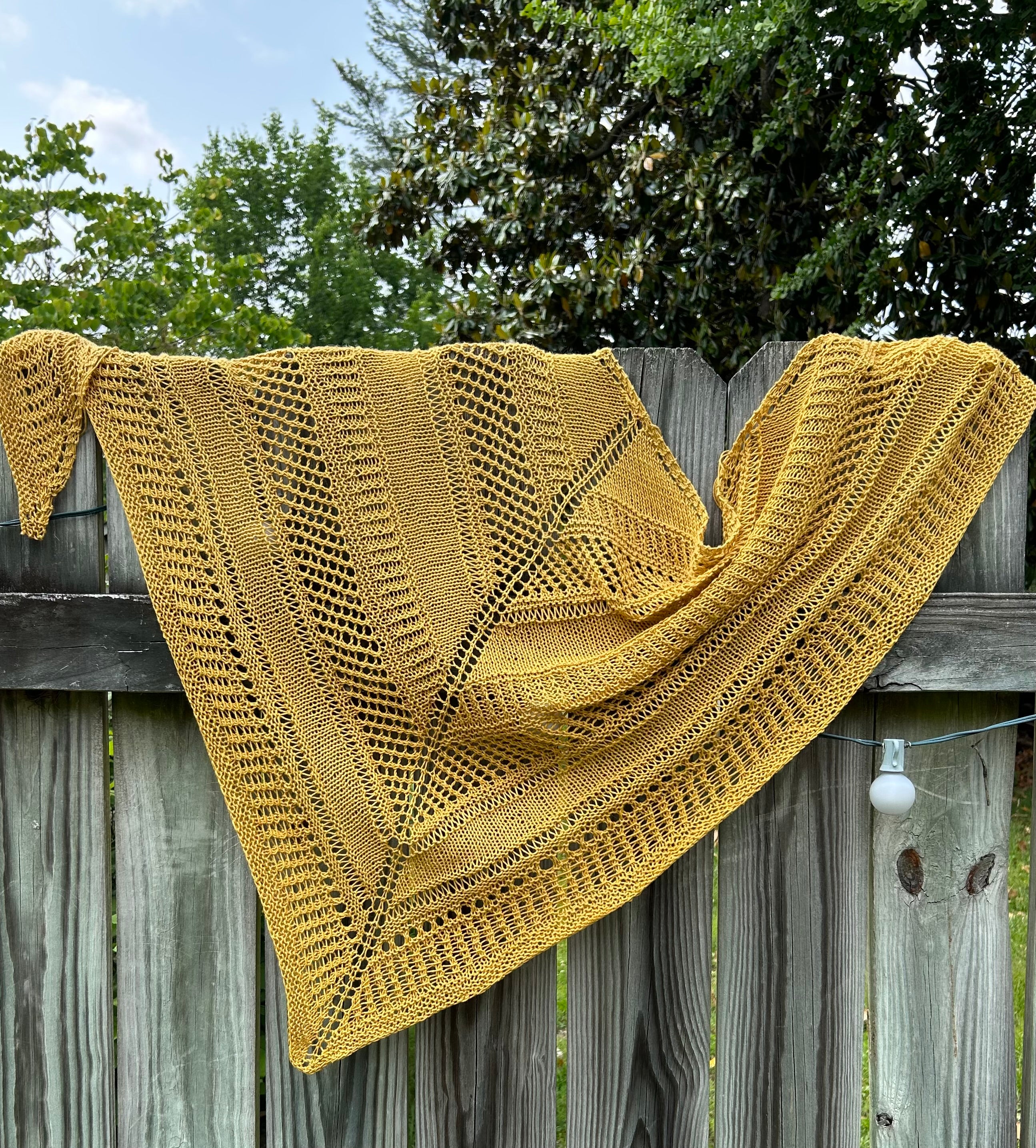 Get Away Shawl Kit Featuring Summerlite 4Ply