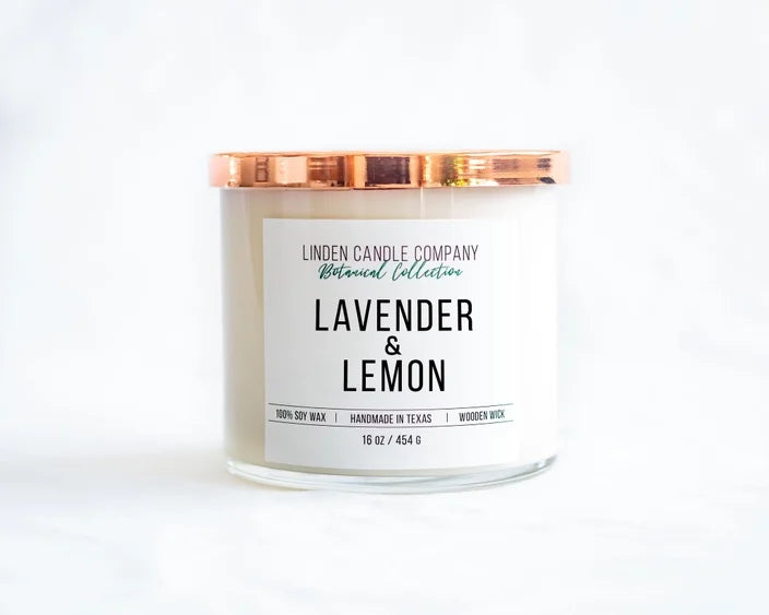 Lavender & Lemon Candle