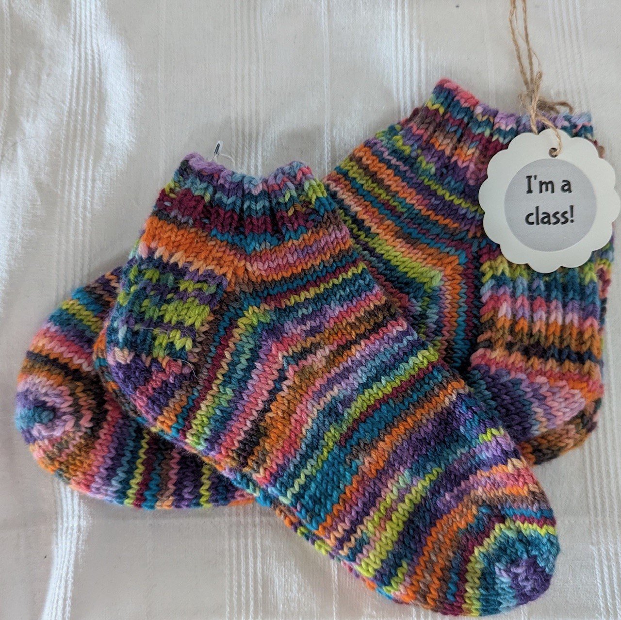 Beginner Sock Class - DK Weight, Cuff Down