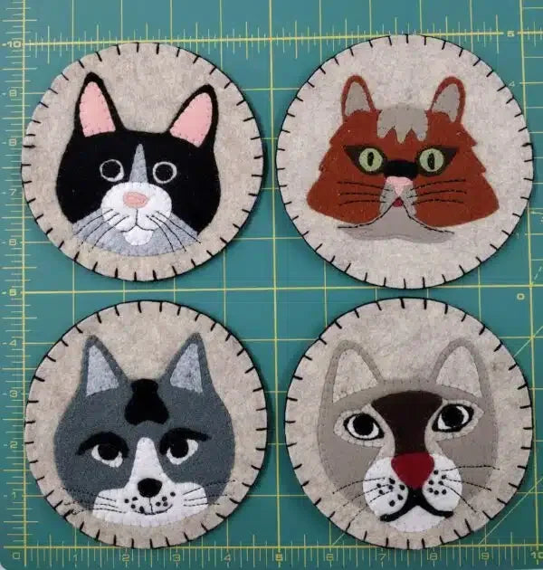 Felt Coasters Kit