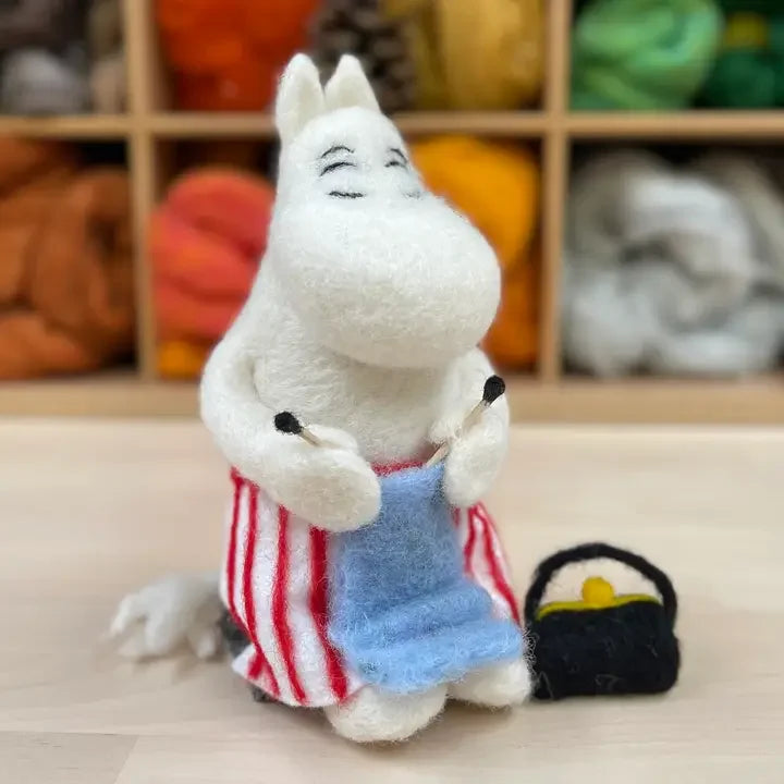 Moominmomma Knitting Needle Felting Kit