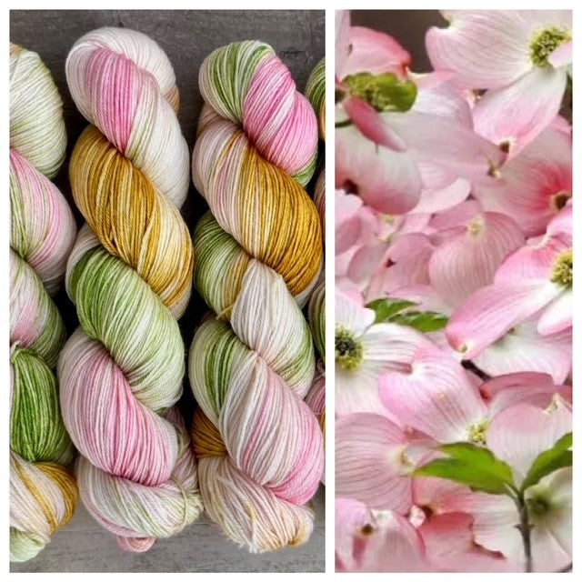 Dogwood Bloom – Exclusive Colorway for the Dogwood Fiber Trail