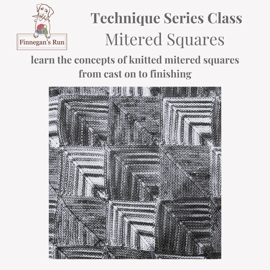 Mitered Squares Technique Class 07/27/24